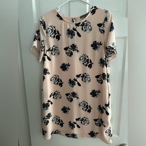Floral t-shirt dress